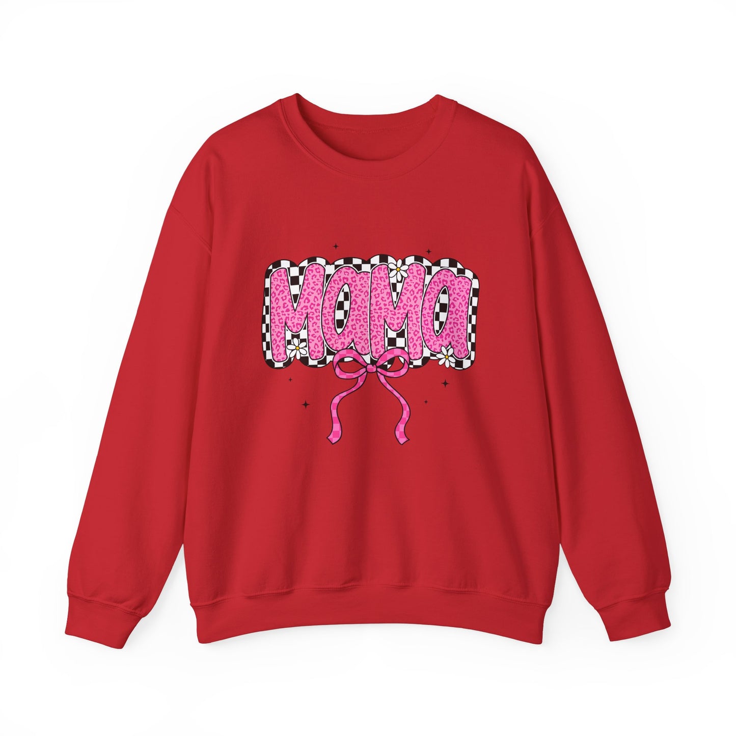 Cute Mama Graphic Crewneck Sweatshirt - Perfect Gift for Moms