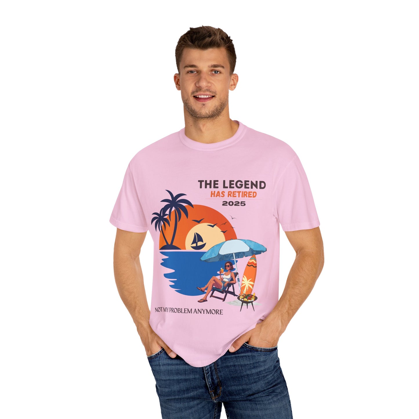 Retirement Legend Unisex T-Shirt - Fun Vacation Vibe, Perfect Gift for Retirees