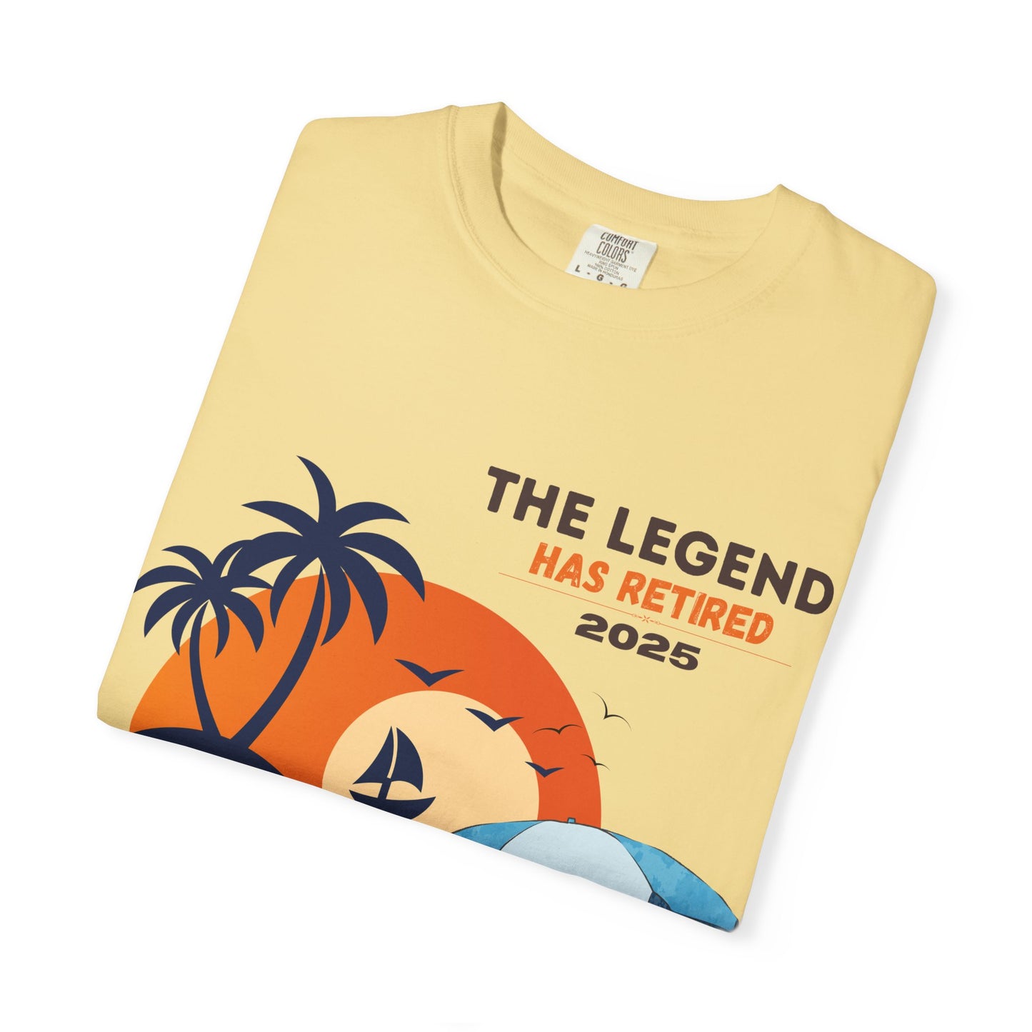 Retirement Legend Unisex T-Shirt - Fun Vacation Vibe, Perfect Gift for Retirees