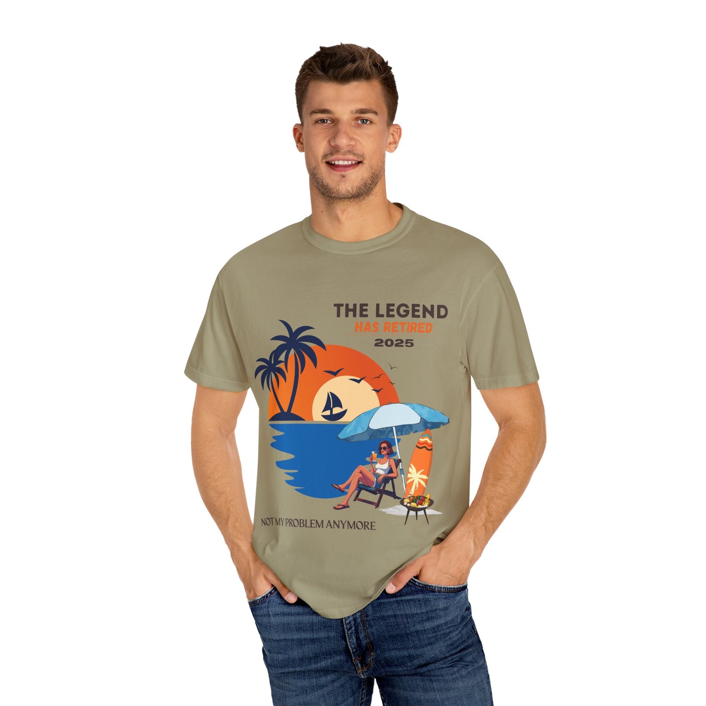 Retirement Legend Unisex T-Shirt - Fun Vacation Vibe, Perfect Gift for Retirees