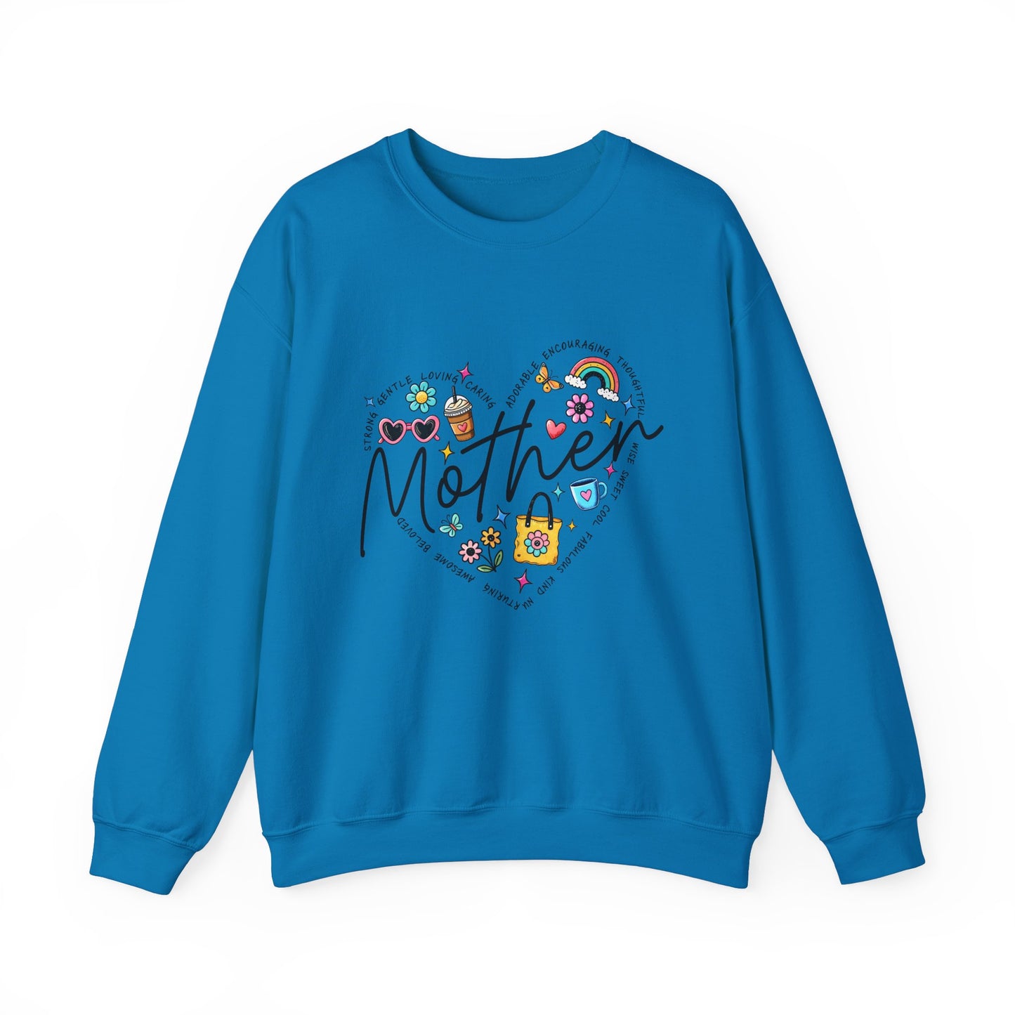 Mother Heart Sweatshirt - Unisex Heavy Blend⢠Crewneck for Mother's Day