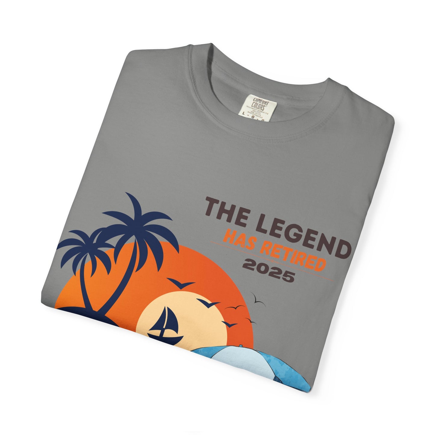 Retirement Legend Unisex T-Shirt - Fun Vacation Vibe, Perfect Gift for Retirees