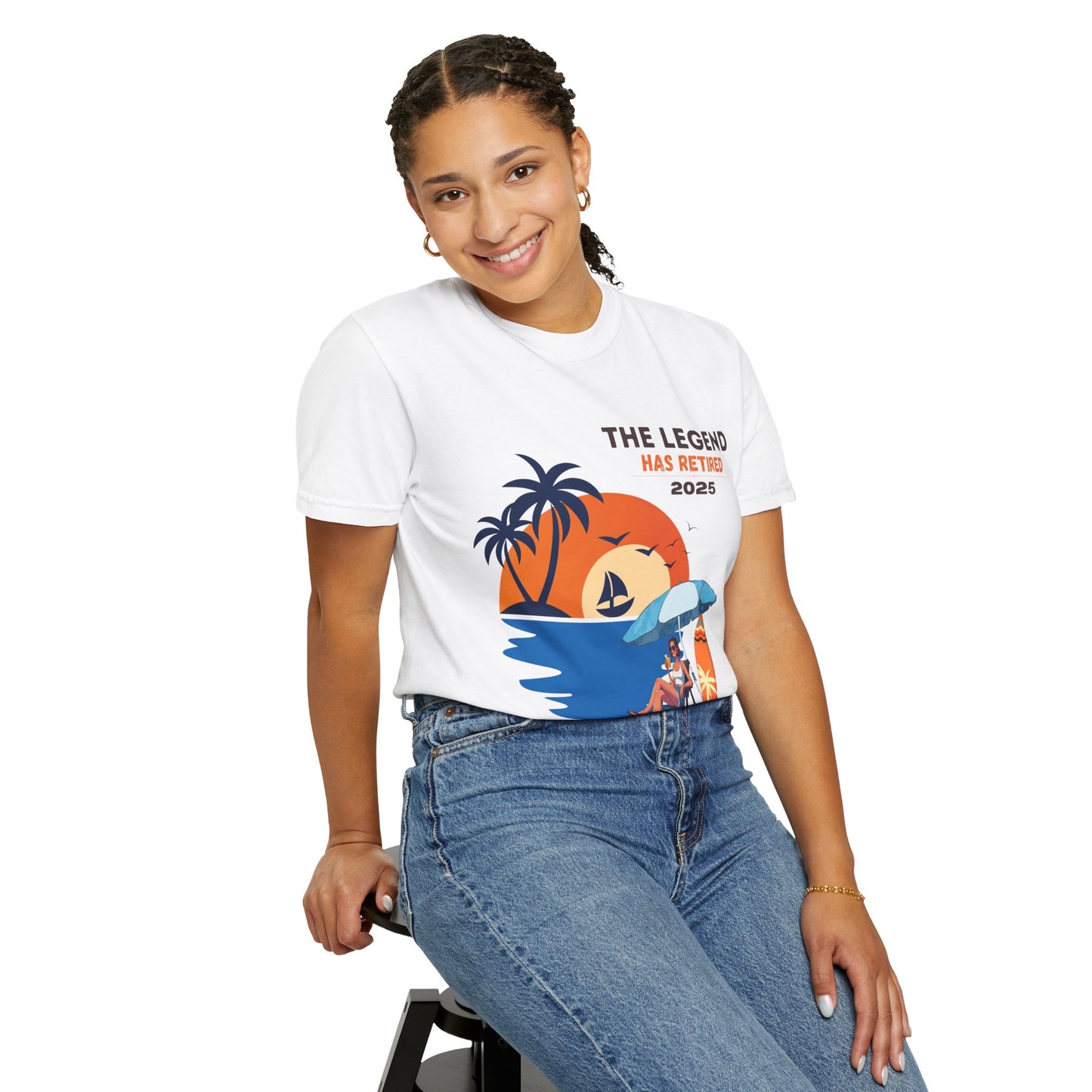 Retirement Legend Unisex T-Shirt - Fun Vacation Vibe, Perfect Gift for Retirees