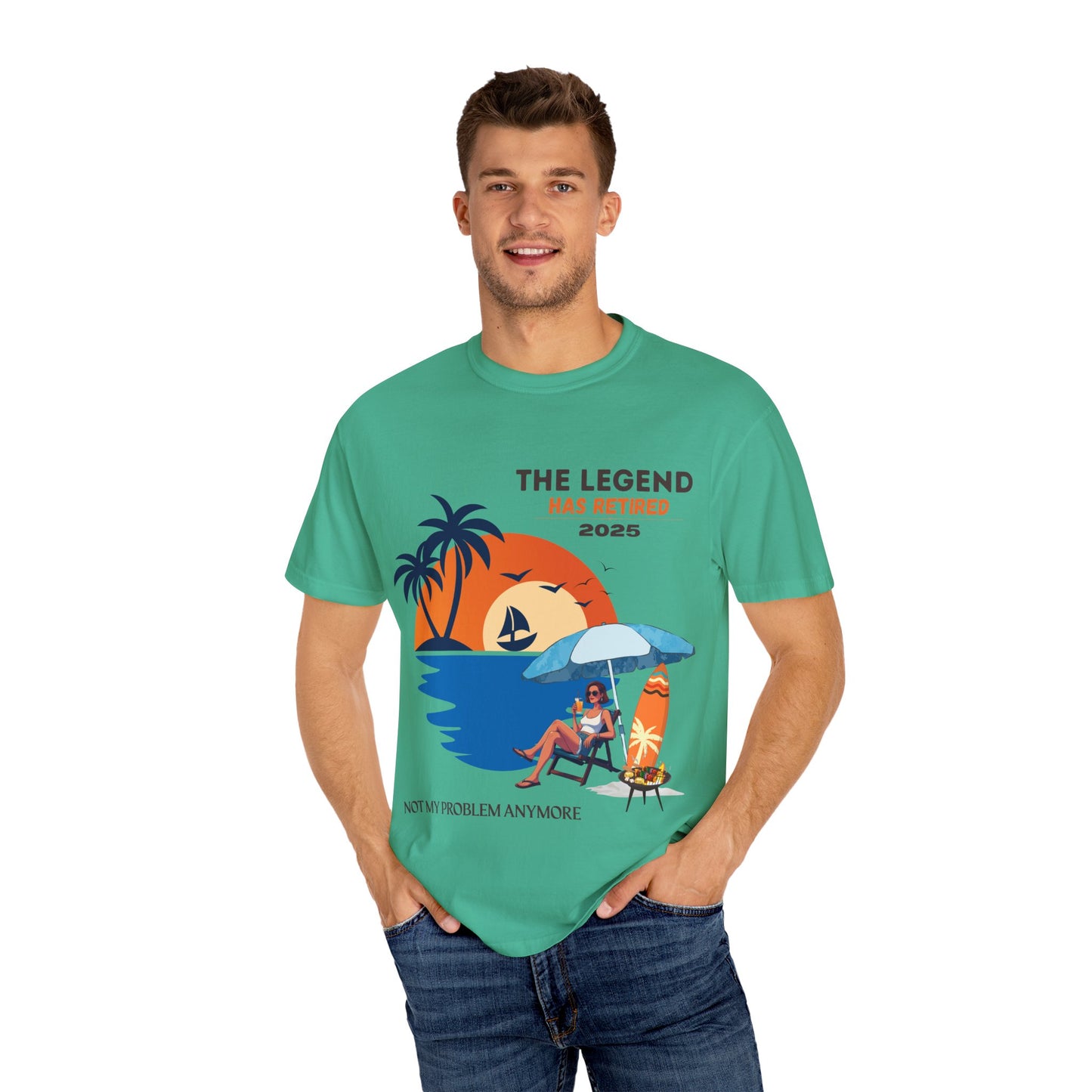 Retirement Legend Unisex T-Shirt - Fun Vacation Vibe, Perfect Gift for Retirees