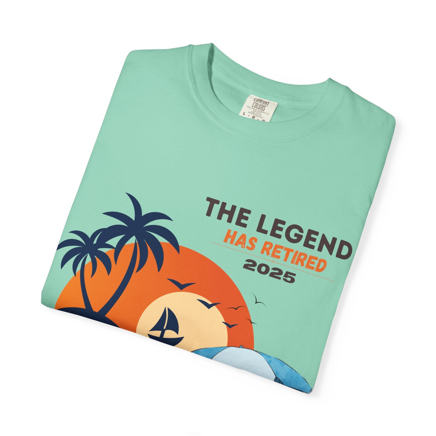 Retirement Legend Unisex T-Shirt - Fun Vacation Vibe, Perfect Gift for Retirees