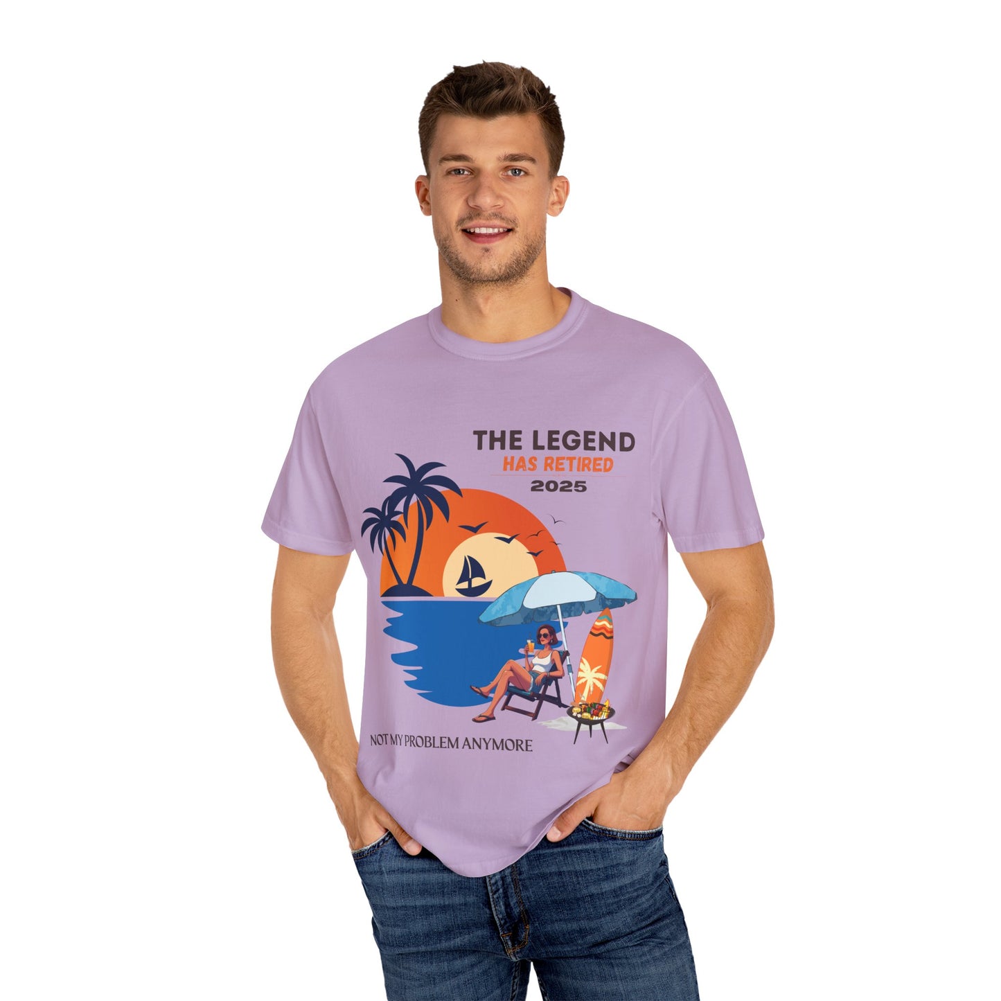 Retirement Legend Unisex T-Shirt - Fun Vacation Vibe, Perfect Gift for Retirees