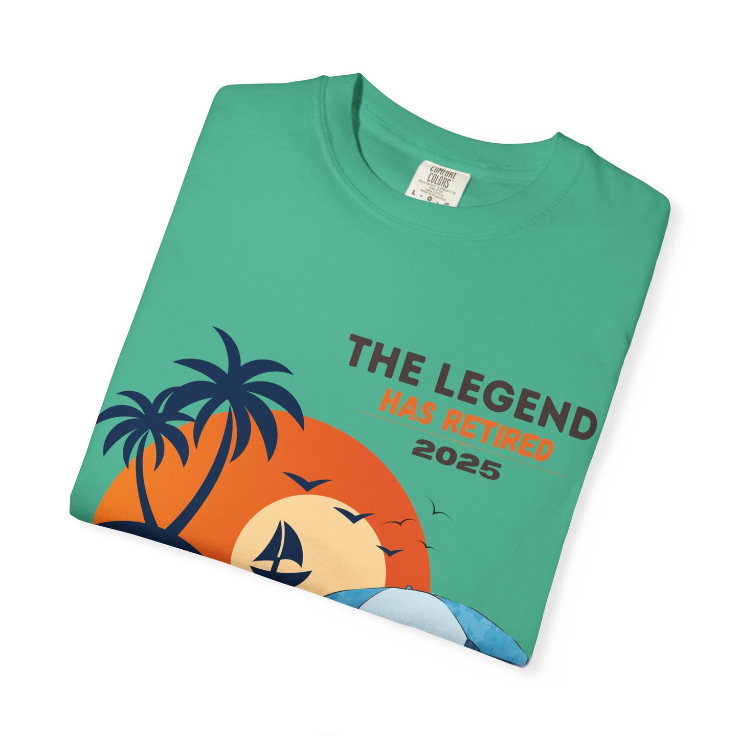 Retirement Legend Unisex T-Shirt - Fun Vacation Vibe, Perfect Gift for Retirees