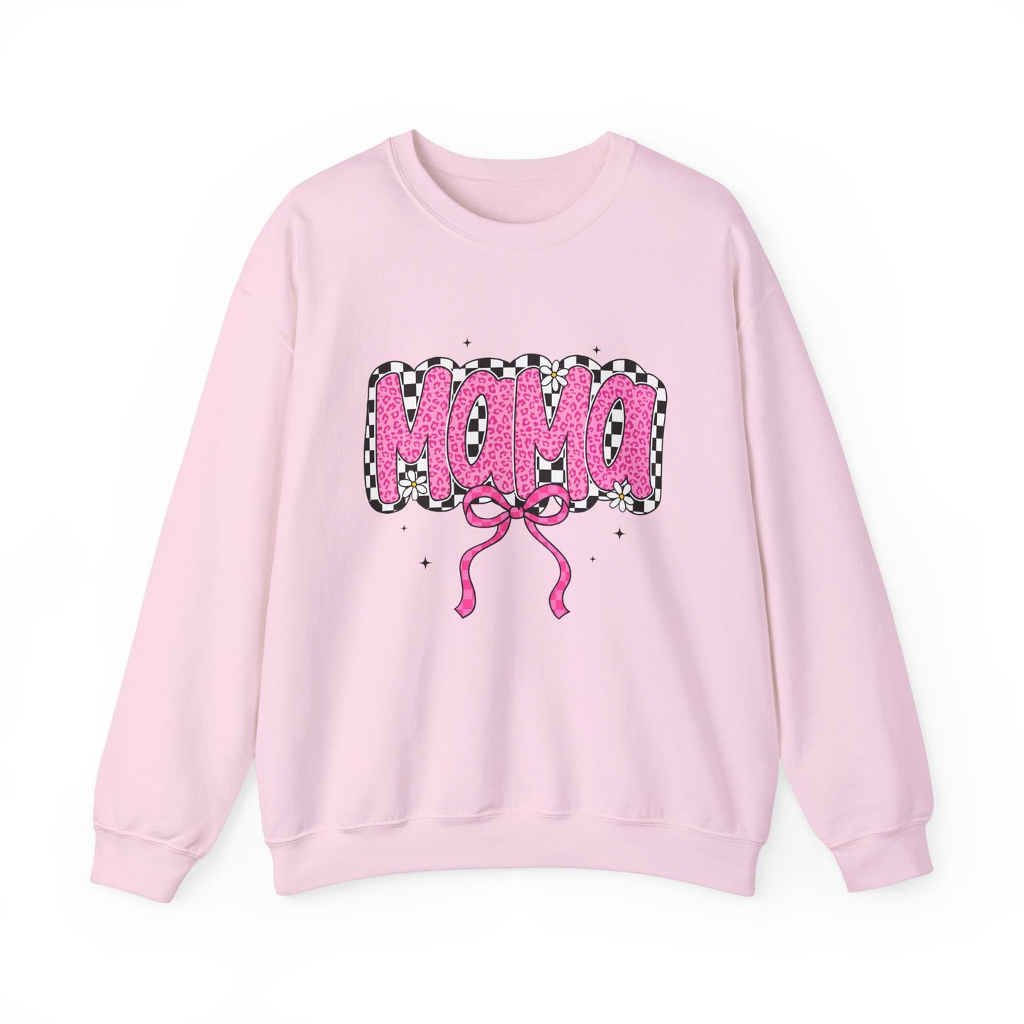 Cute Mama Graphic Crewneck Sweatshirt - Perfect Gift for Moms
