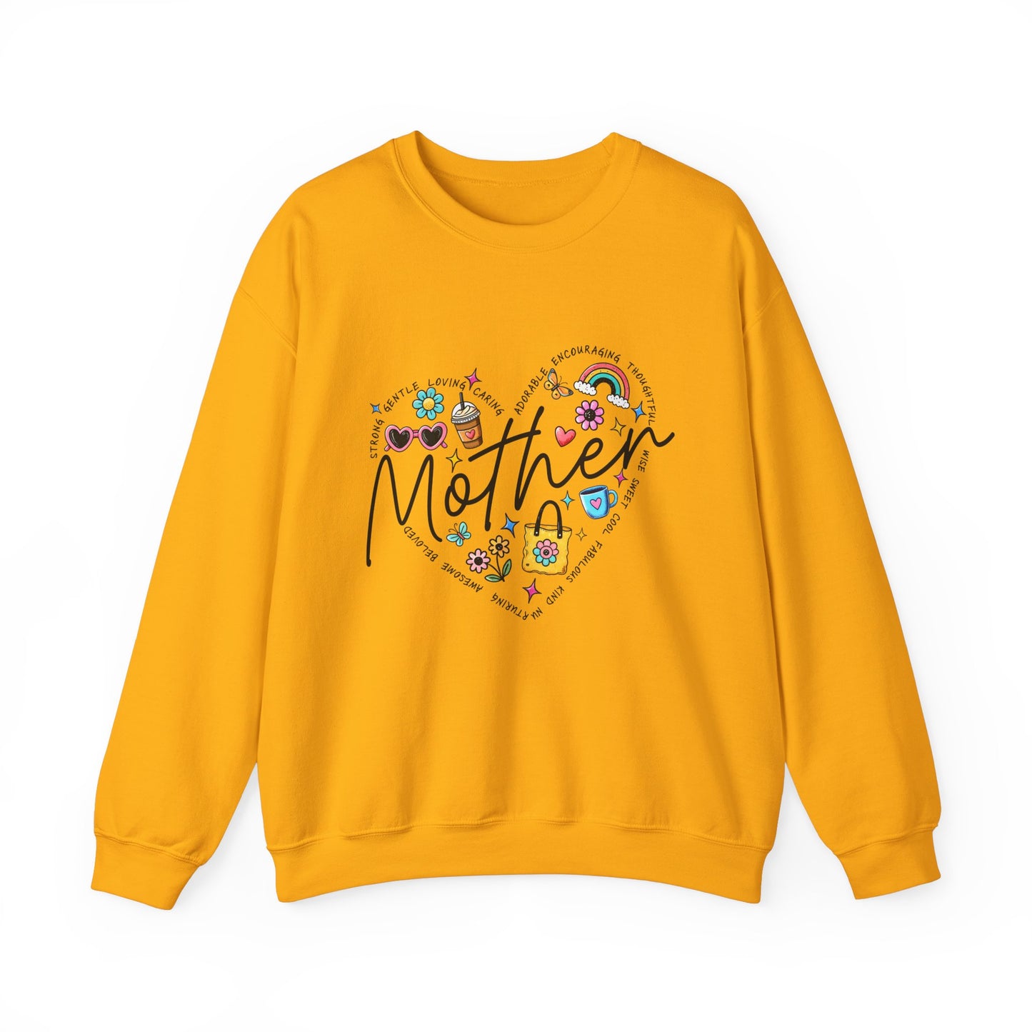 Mother Heart Sweatshirt - Unisex Heavy Blend⢠Crewneck for Mother's Day
