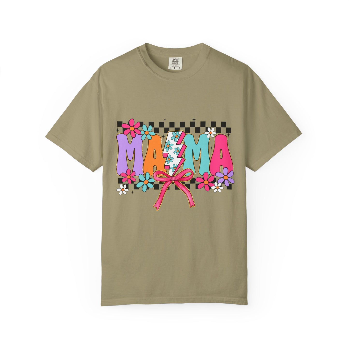 Colorful Mama T-Shirt | Vibrant Unisex Garment-Dyed Tee for Moms