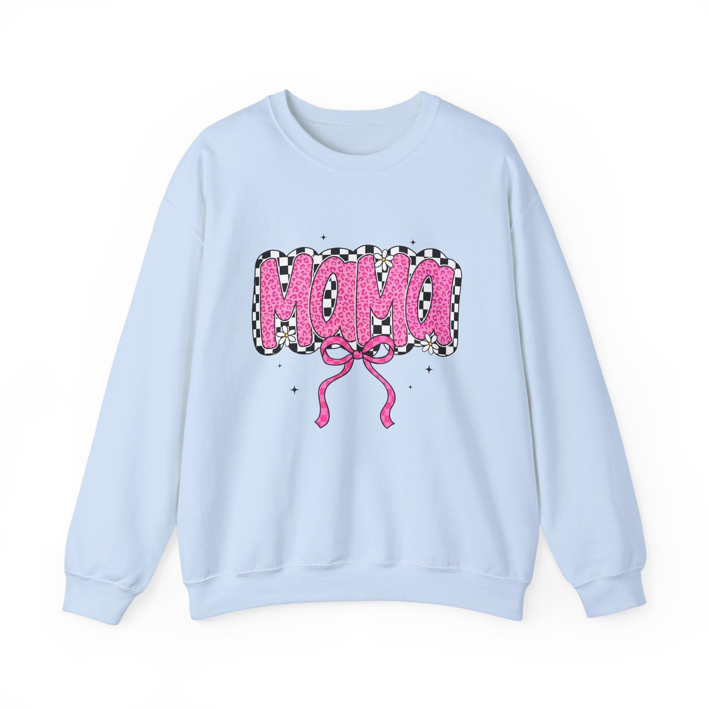Cute Mama Graphic Crewneck Sweatshirt - Perfect Gift for Moms