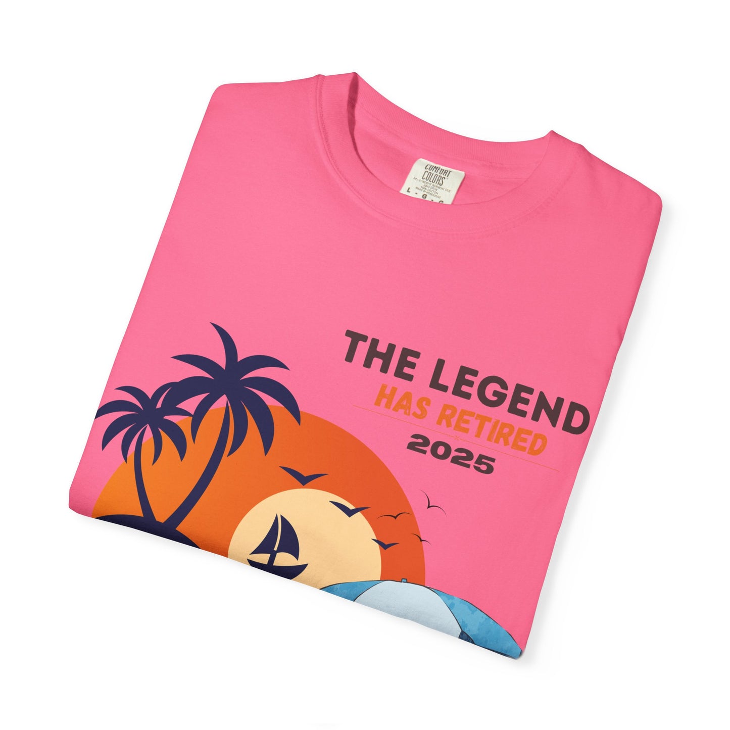 Retirement Legend Unisex T-Shirt - Fun Vacation Vibe, Perfect Gift for Retirees