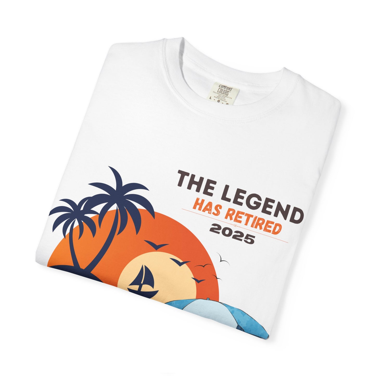Retirement Legend Unisex T-Shirt - Fun Vacation Vibe, Perfect Gift for Retirees