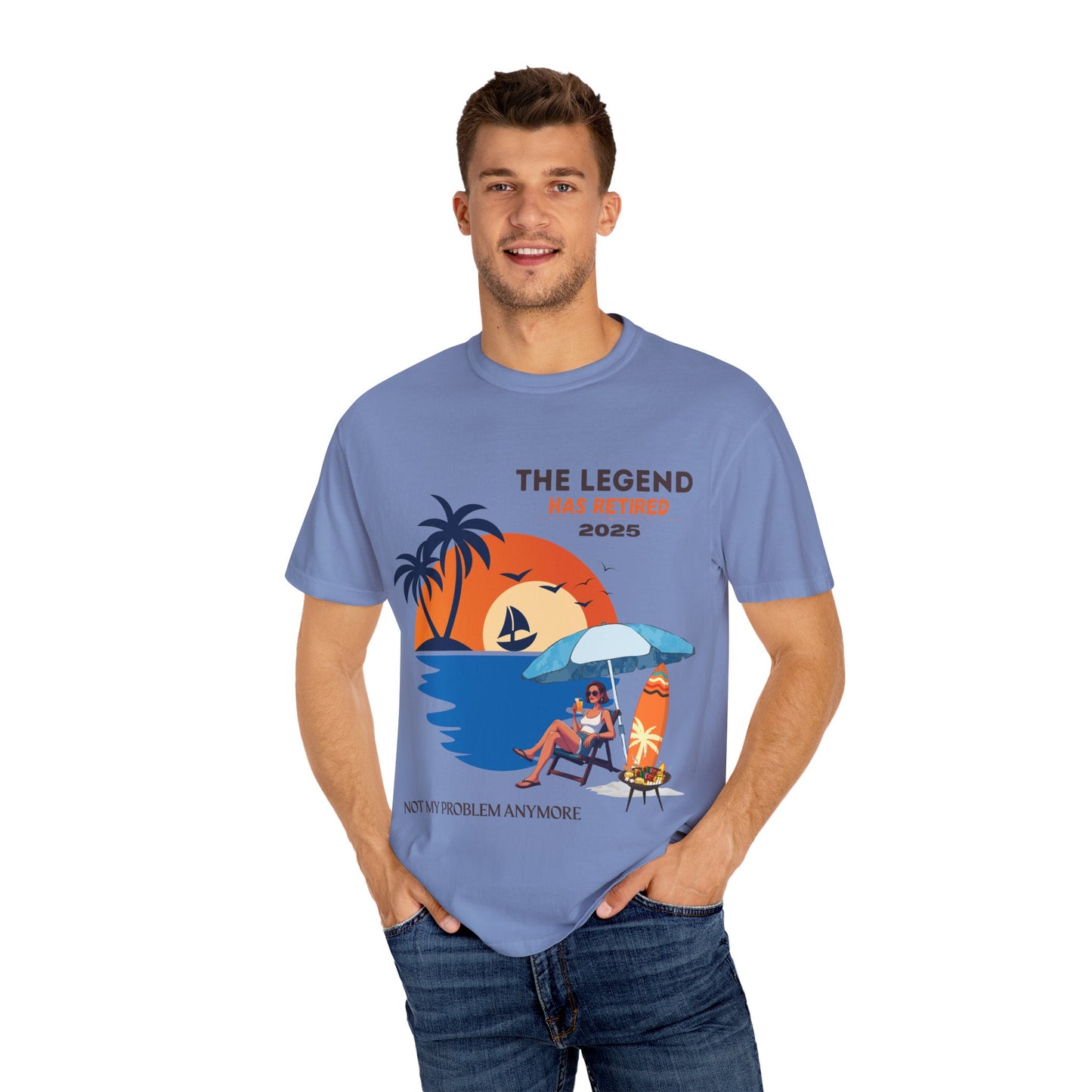 Retirement Legend Unisex T-Shirt - Fun Vacation Vibe, Perfect Gift for Retirees