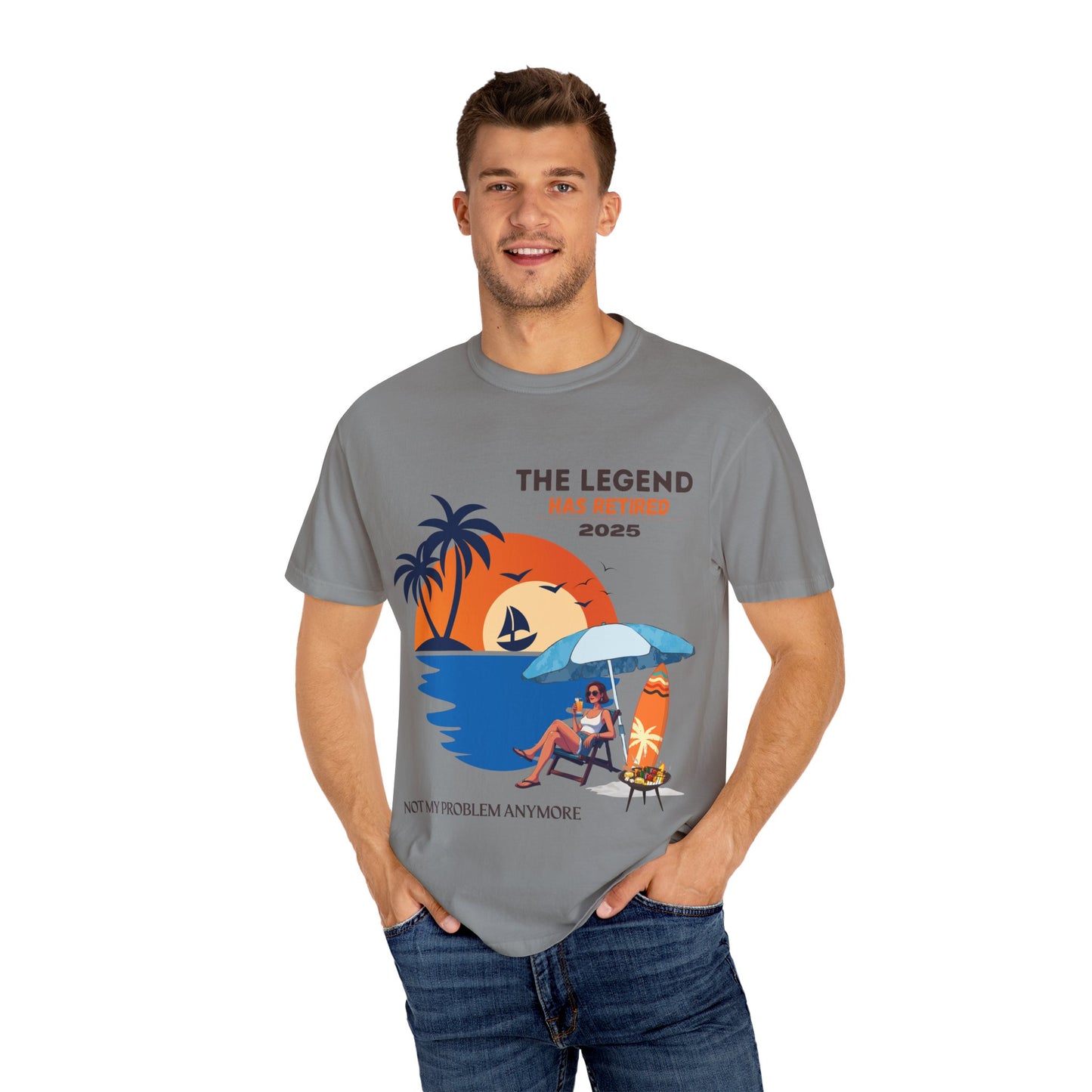 Retirement Legend Unisex T-Shirt - Fun Vacation Vibe, Perfect Gift for Retirees