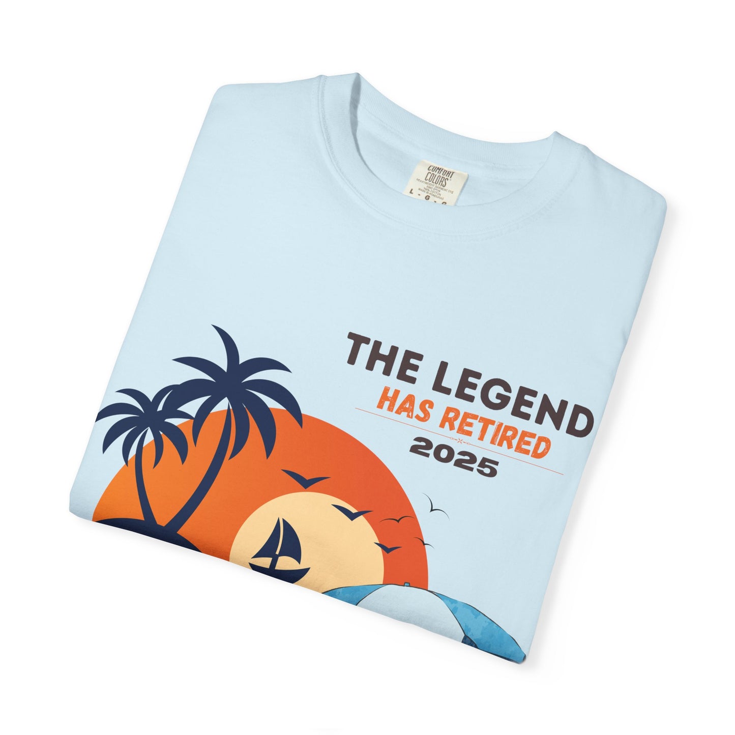 Retirement Legend Unisex T-Shirt - Fun Vacation Vibe, Perfect Gift for Retirees