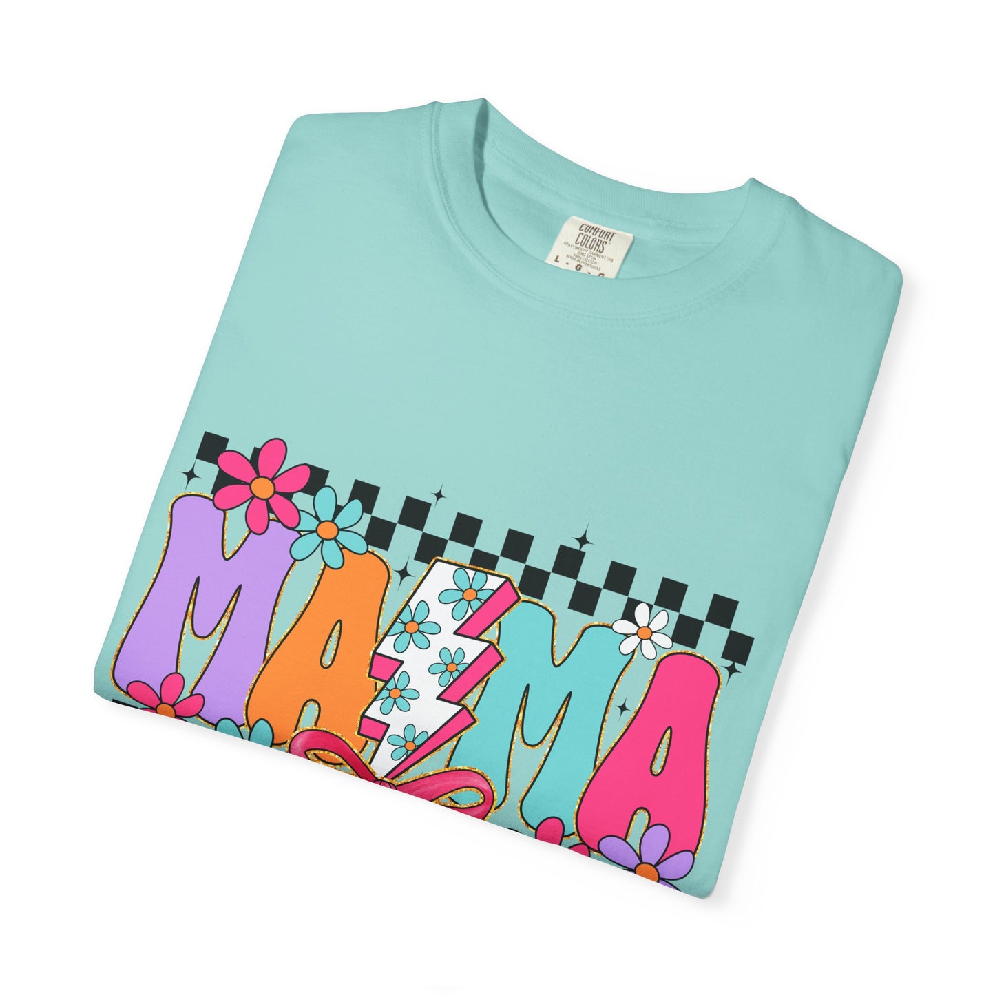 Colorful Mama T-Shirt | Vibrant Unisex Garment-Dyed Tee for Moms