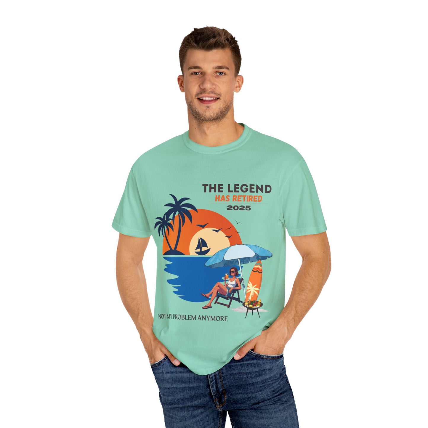 Retirement Legend Unisex T-Shirt - Fun Vacation Vibe, Perfect Gift for Retirees