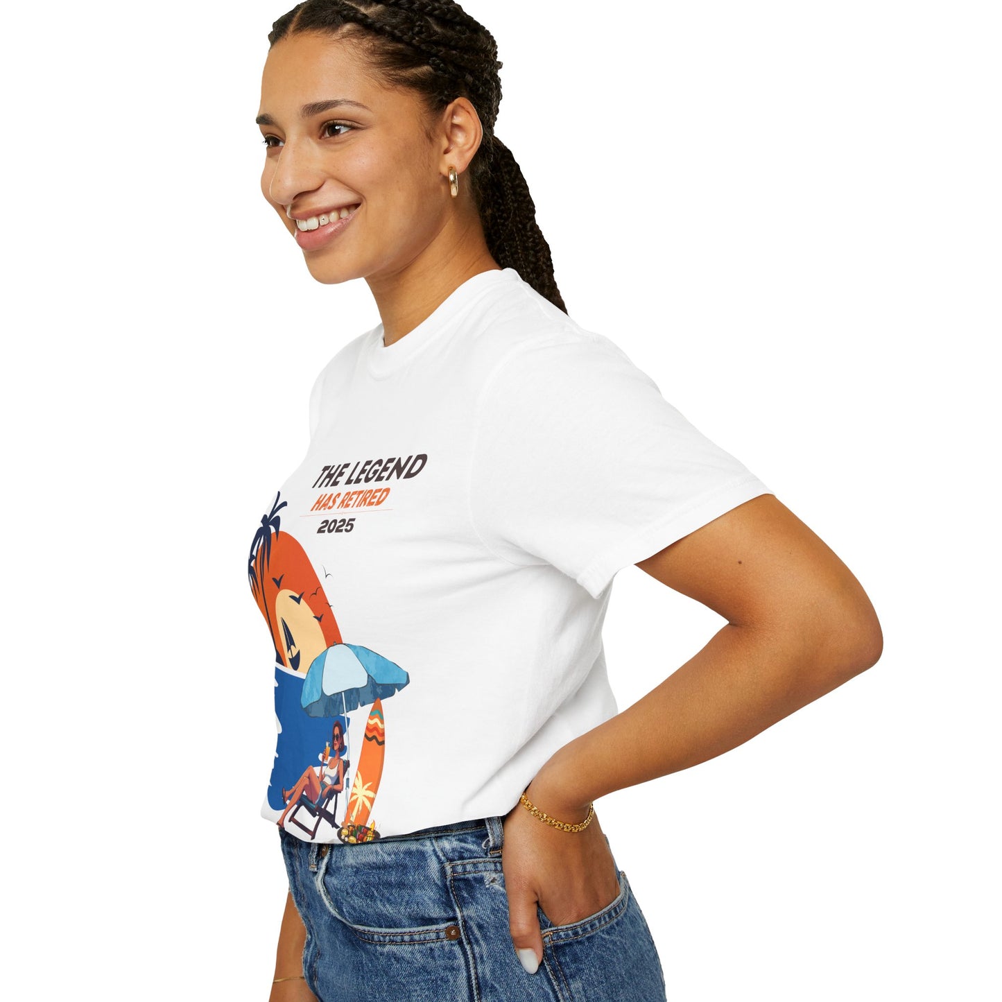 Retirement Legend Unisex T-Shirt - Fun Vacation Vibe, Perfect Gift for Retirees