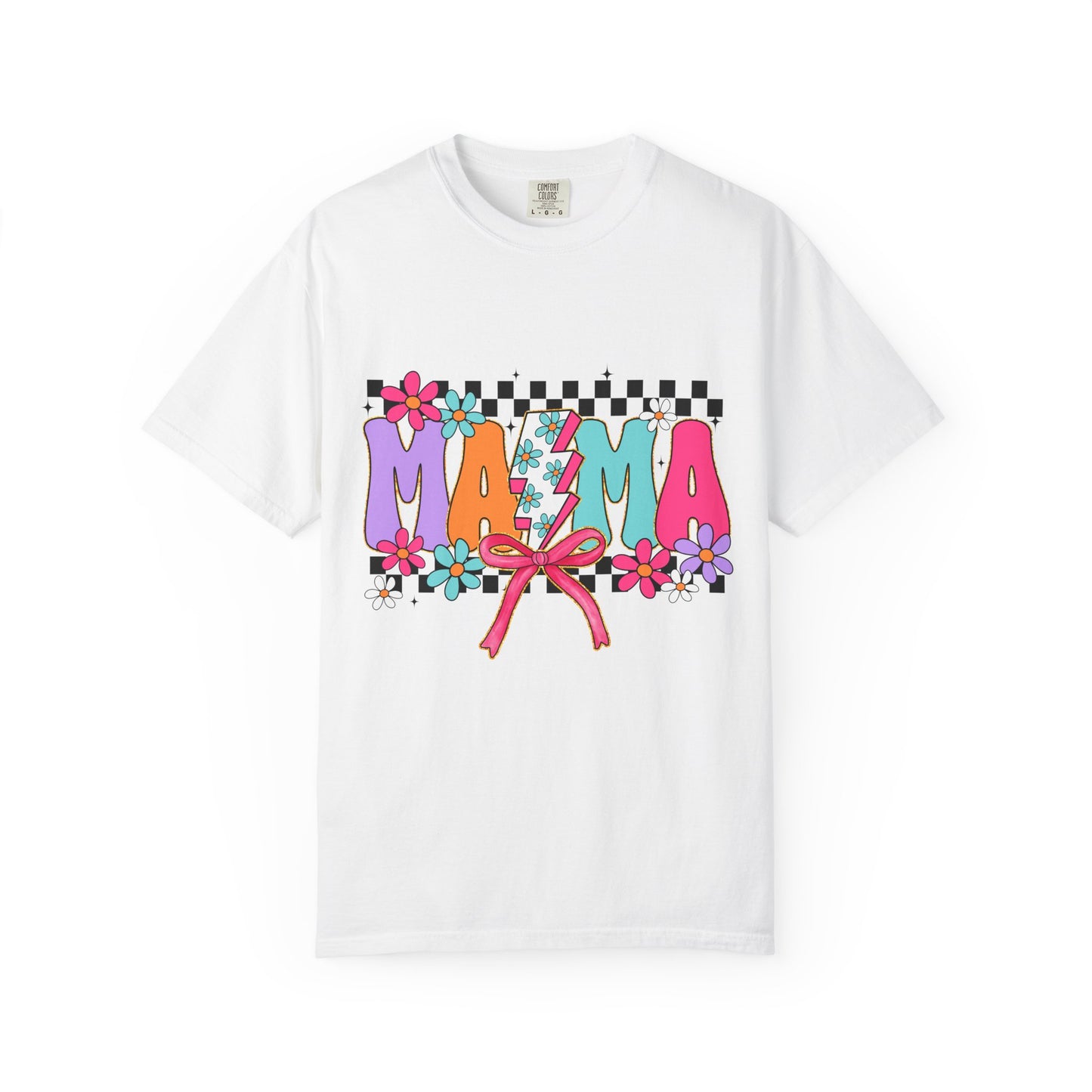 Colorful Mama T-Shirt | Vibrant Unisex Garment-Dyed Tee for Moms