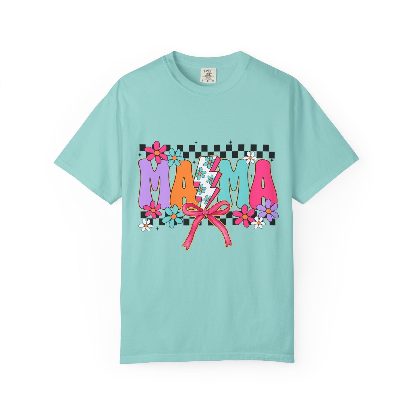 Colorful Mama T-Shirt | Vibrant Unisex Garment-Dyed Tee for Moms