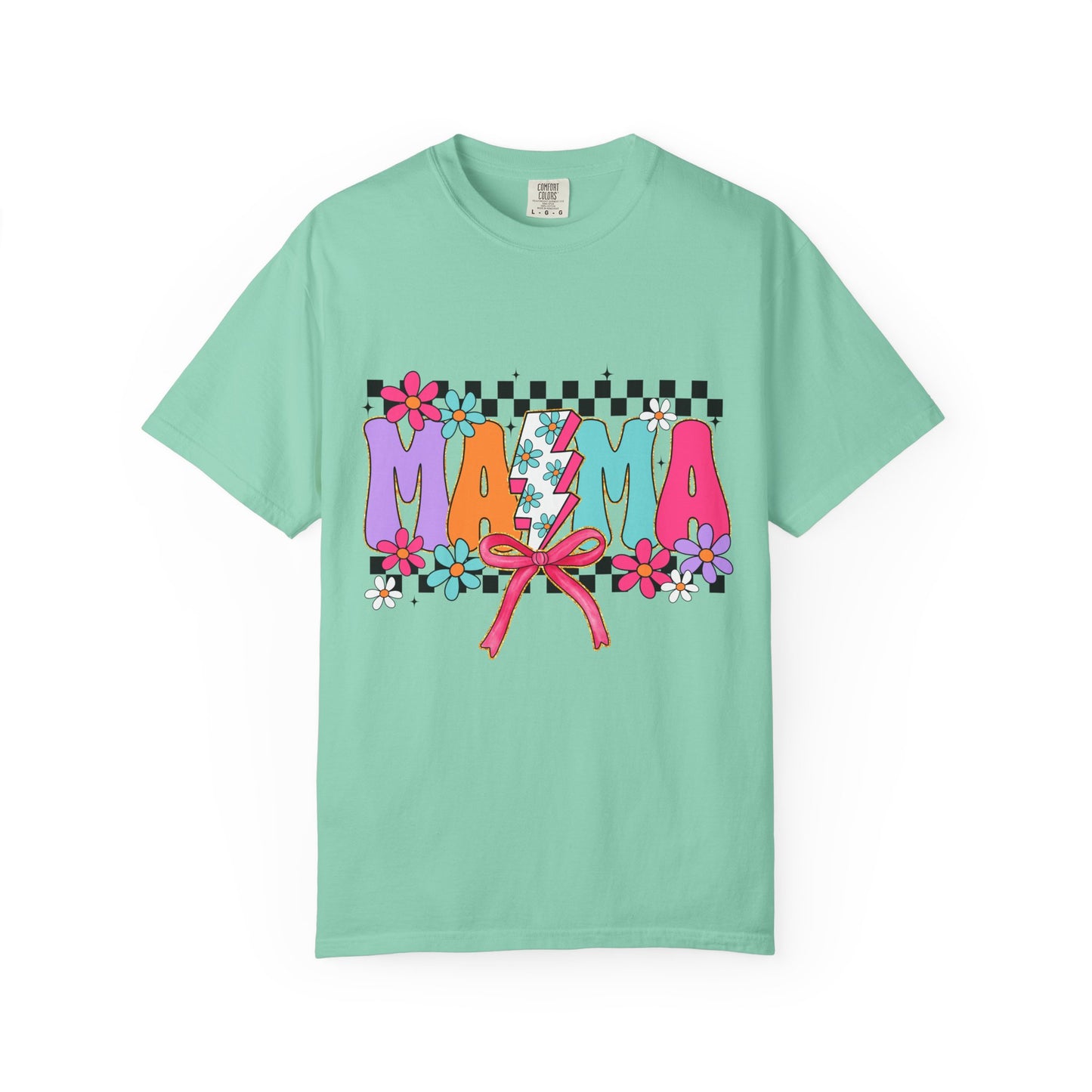 Colorful Mama T-Shirt | Vibrant Unisex Garment-Dyed Tee for Moms