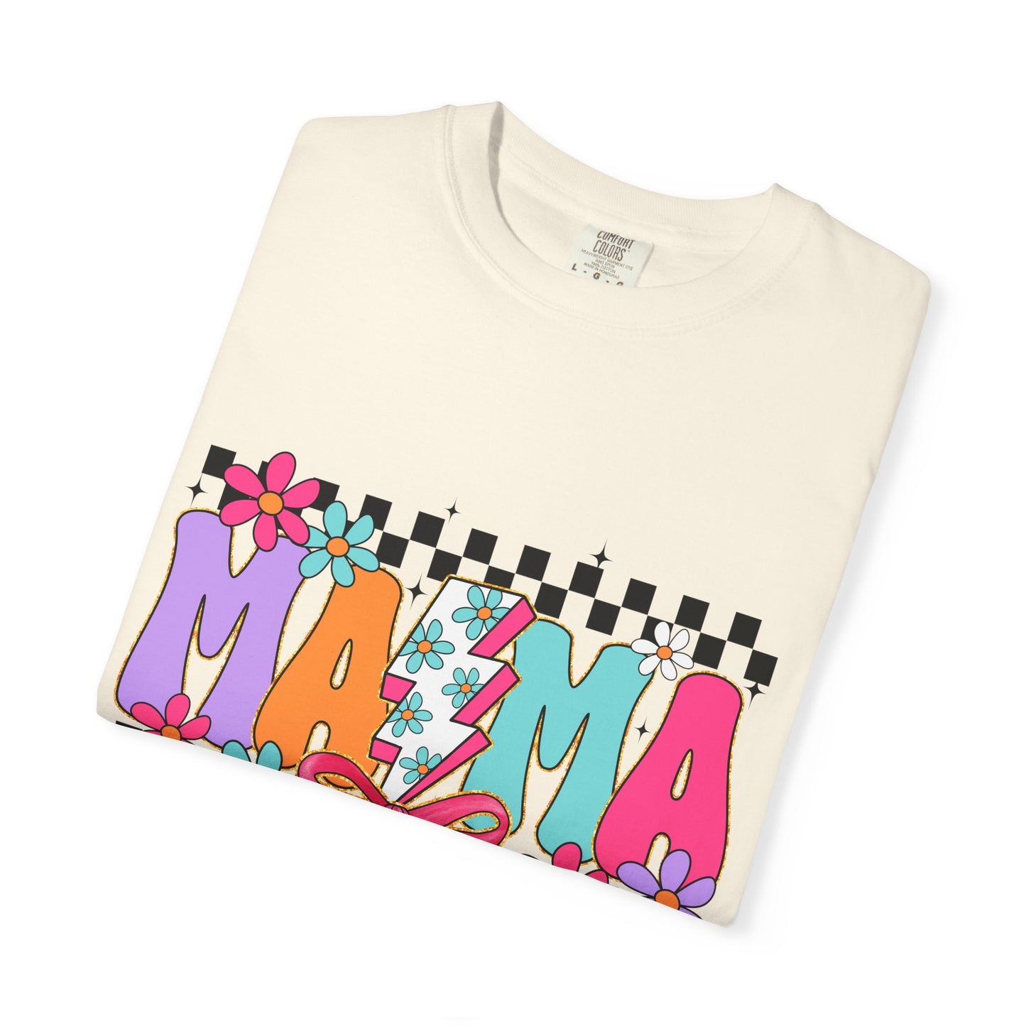 Colorful Mama T-Shirt | Vibrant Unisex Garment-Dyed Tee for Moms