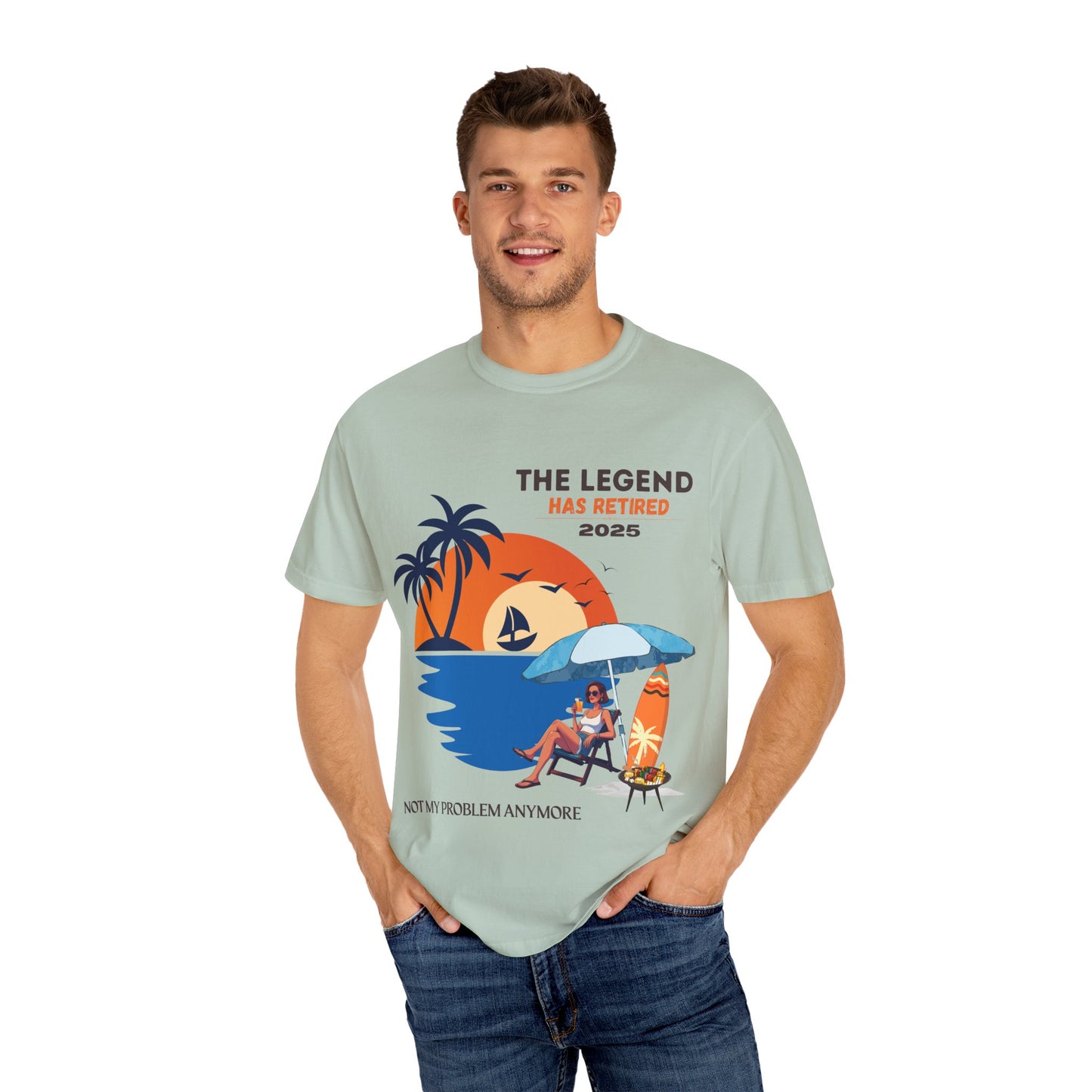 Retirement Legend Unisex T-Shirt - Fun Vacation Vibe, Perfect Gift for Retirees