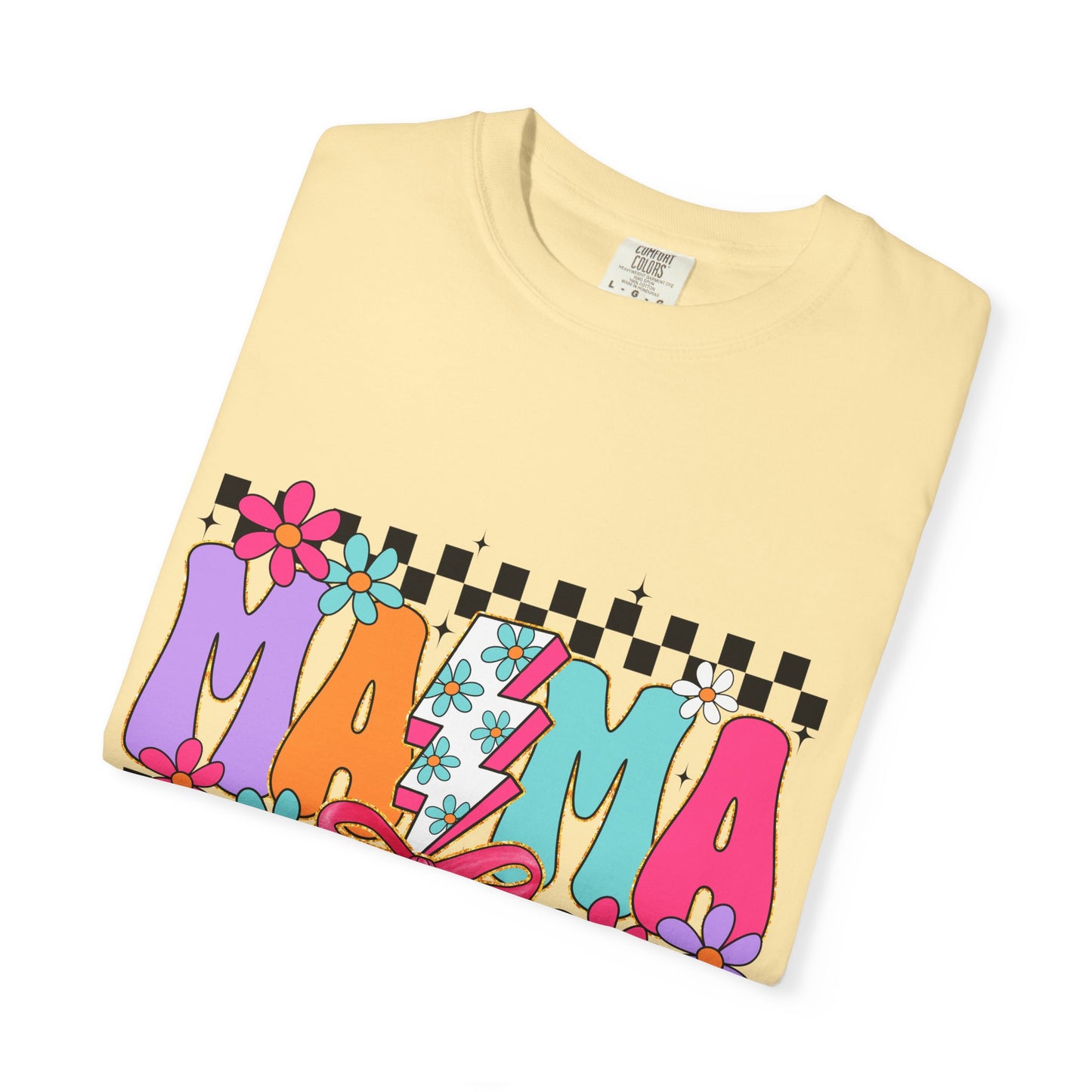 Colorful Mama T-Shirt | Vibrant Unisex Garment-Dyed Tee for Moms