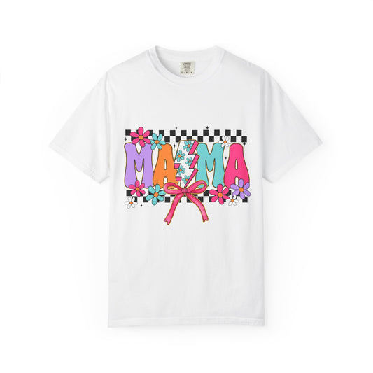 Colorful Mama T-Shirt | Vibrant Unisex Garment-Dyed Tee for Moms
