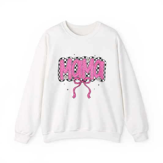 Cute Mama Graphic Crewneck Sweatshirt - Perfect Gift for Moms